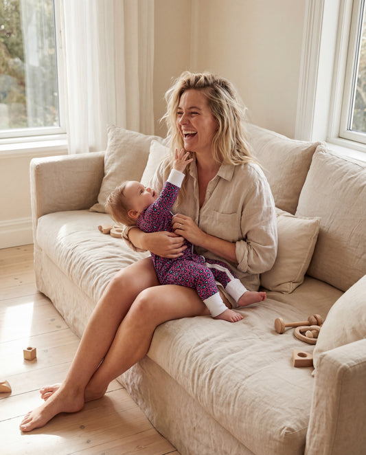Bamboo zip sleepsuit in neon rose leopard